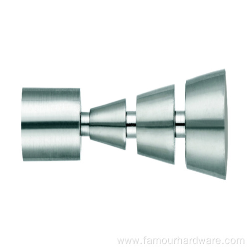 Conical head aluminum alloy Curtain Poles